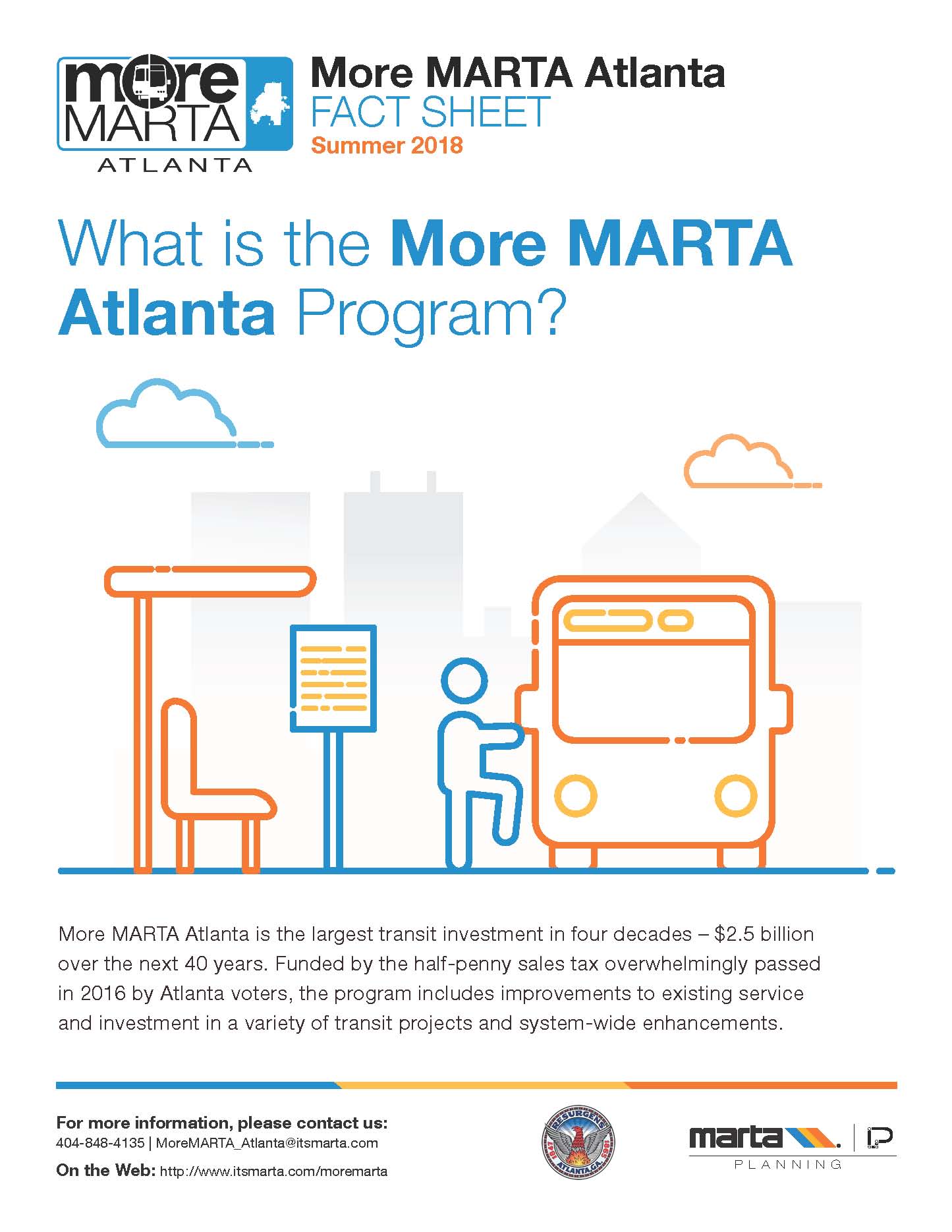 City of Atlanta More MARTA Fact Sheet Page 1 City of Atlanta More MARTA Fact Sheet Page 1